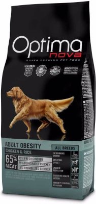 OPTIMAnova Dog Obesity Chicken & Rice 2 kg
