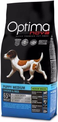 OPTIMAnova Dog Puppy Medium Chicken & Rice 2 kg