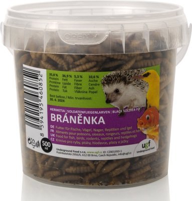 Bráněnka sušené larvy JUKO 500 ml