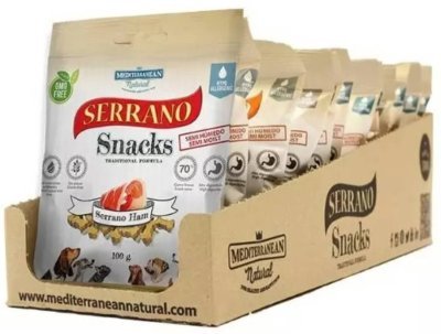 Serrano Snack Dog Serrano Ham 100 g (12 ks)
