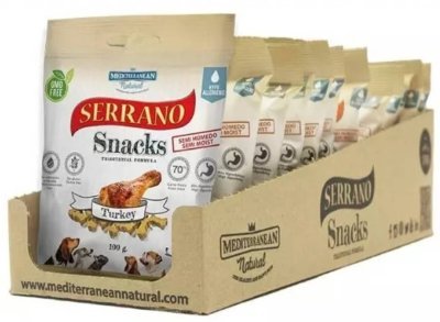 Serrano Snack Dog Turkey 100 g (12 ks)