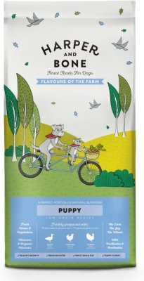 Harper and Bone Dog Puppy příchutě farmy 2 kg