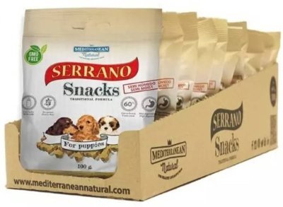Serrano Snack Puppies 100g (12 ks)