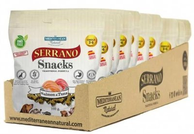 Serrano Snack Dog Salmon & Tuna 100 g (12 ks)