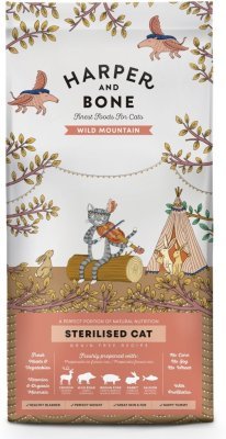 Harper and Bone Cat Sterilised divoké hory 5 kg