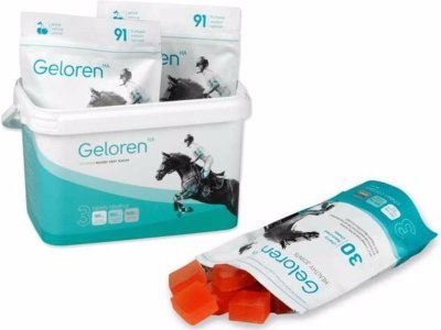 Kloubní výživa kůň Geloren (3 x 450 g ) - višňová