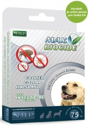 Max Biocide Collar Dog repelentní obojek, pes 75 cm !CZ!