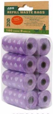 Hygienické sáčky s vůní borovice JUKO (8x20 ks)