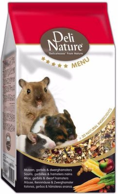 Deli Nature 5 Menu myš, pískomil, zakrslý křeček 750 g