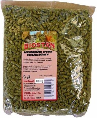 BIOSTAN králík granulát 1 kg