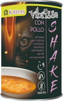 Vibrisse Shake Kitten Kuřecí polévka s omega 3 135 g