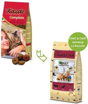 Chat & Chat Expert Adult Beef & Peas 14 kg
