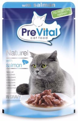 PreVital Naturel losos, kapsa 85 g