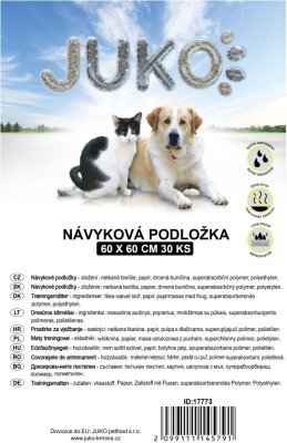 Návyková podložka JUKO 60 x 60 cm, sada 30 ks