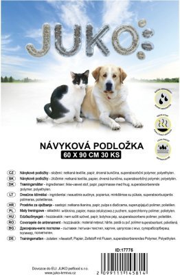 Návyková podložka JUKO 60 x 90 cm, sada 30 ks