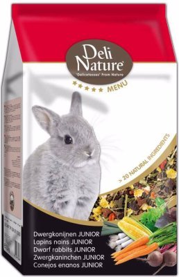 Deli Nature 5 Menu zakrslý králík junior 2,5 kg