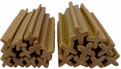Dentální kříž XXL Kuřecí / rybí JUKO Snacks 1 kg (cca 34 ks)