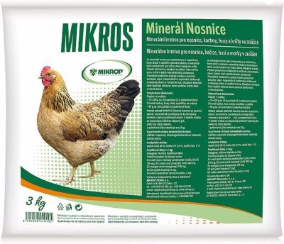 MIKROS minerál nosnice 3 kg