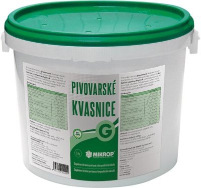 Pivovarské kvasnice granulované Mikrop 5 kg