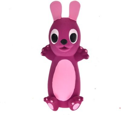 Hračka pes - zajíc latex 19 cm