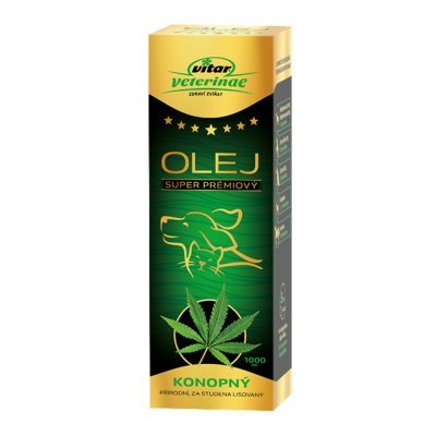 Vitar Veterinae Konopný olej 1000 ml