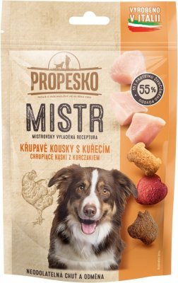 Propesko Dog Mistr křupavé kousky s kuřecím 60 g