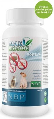 Max Biocide Powder repelentní pudr, pes a kočka 100 g !CZ!