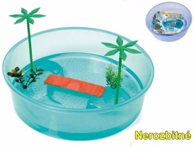 Terarium plast Tortuga Isle