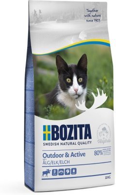 Bozita Cat Outdoor & Active Elk (los) 10 kg