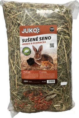 Seno neřezané s mrkví a echinaceou Limara 700 g