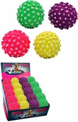 Neon míč ježek mix barev 7,2 cm