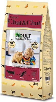 Chat & Chat Expert Adult Beef & Peas 2 kg