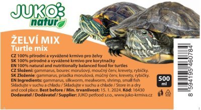 Želví mix JUKO 500 ml, dóza