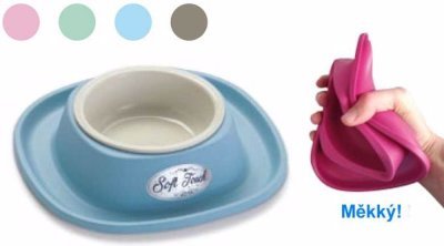 Miska plast soft touch malá