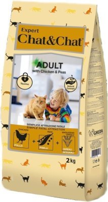 Chat & Chat Expert Adult Chicken & Peas 2 kg
