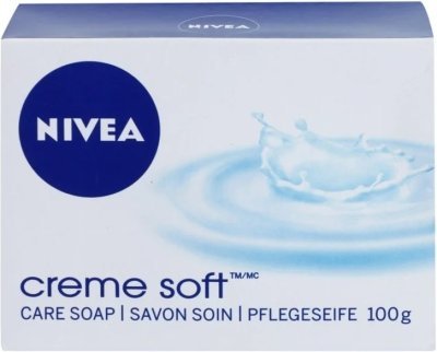 NIVEA tuhé mýdlo 100g Creme soft