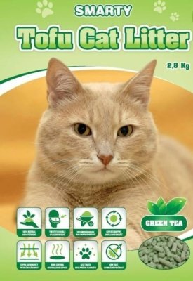 Smarty Tofu Cat Litter Green Tea podestýlka 6 l AKCE 5 + 1 ZDARMA