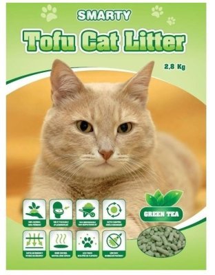 Smarty Tofu Cat Litter Green Tea podestýlka 6 l