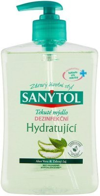 Sanytol Aloe vera & zelený čaj dezinfekční mýdlo na ruce 500 ml