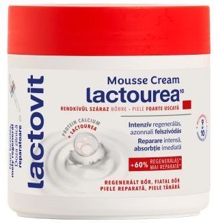 Lactovit lactourea Mousse cream 400ml hydratační pěnový krém