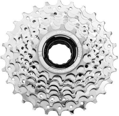 Kolečko 7 13-28z Sunrace index lesklé