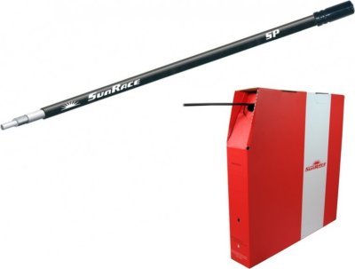 Bowden Sunrace ocssp řadicí 4mm x 50m černý role