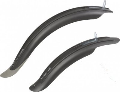 Blatníky M-Wave 16"-20" šíře 65mm černé