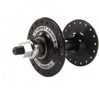 Náboj Sturmey-Archer hbt30f přední 36d alu černý