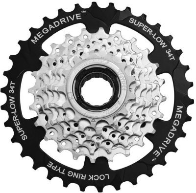 Kolečko 7 13-34z Sunrace index lesklé