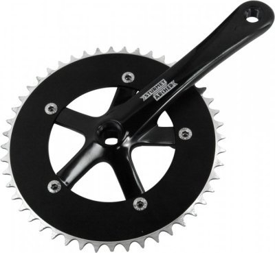 Kliky Sturmey-Archer fct26 1x1 46z 170mm černé