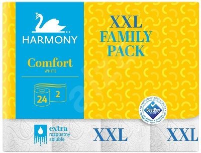 Toaletní papír Harmony Comfort 2vr (24ks)