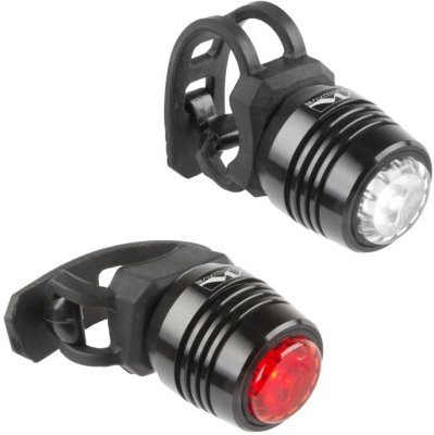 Blikačka přední+zadní M-Wave apollon mini usb černé