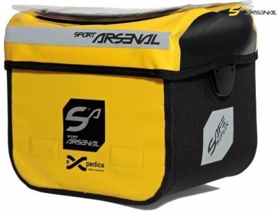 Brašna Sport Arsenal 310 řidítková quickfix žlutá