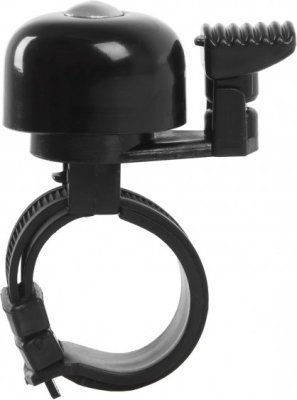 Zvonek mini bell černý universal pro řidítka 22,2-31,8mm